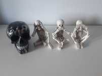 Caveiras decorativas 4 peças