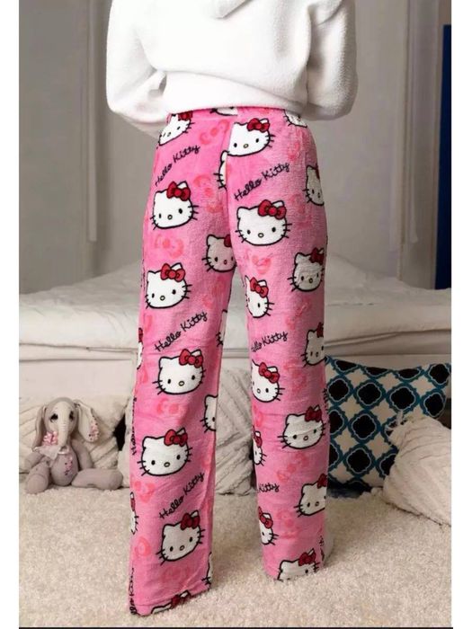 Плюшевые штаны Hello Kitty M,L,XL,2XL,3XL