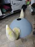 Capacete gigante de Carnaval