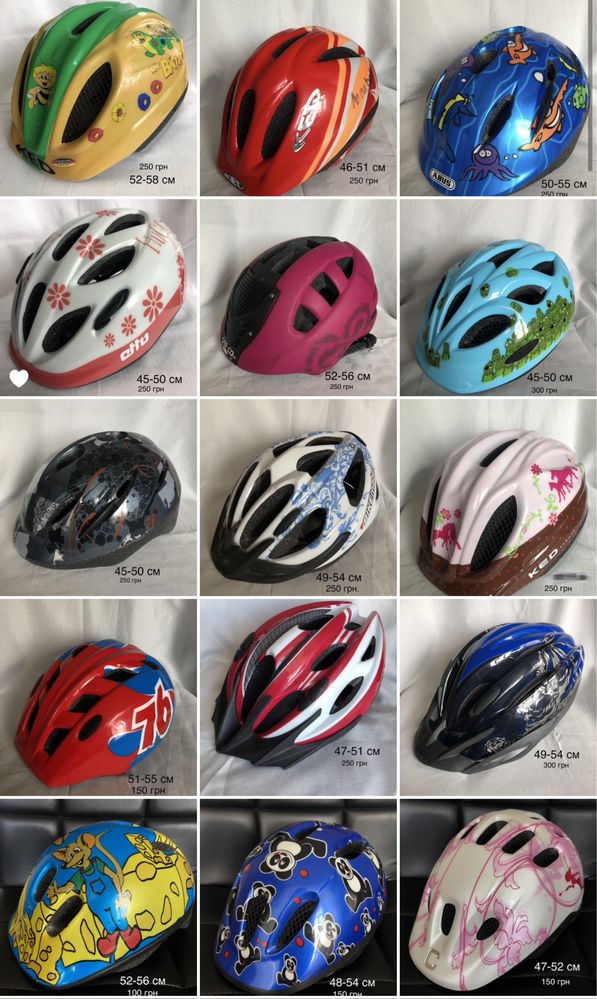 Детский велосипедный шлем, шолом дитячий велосипедний, велошлем