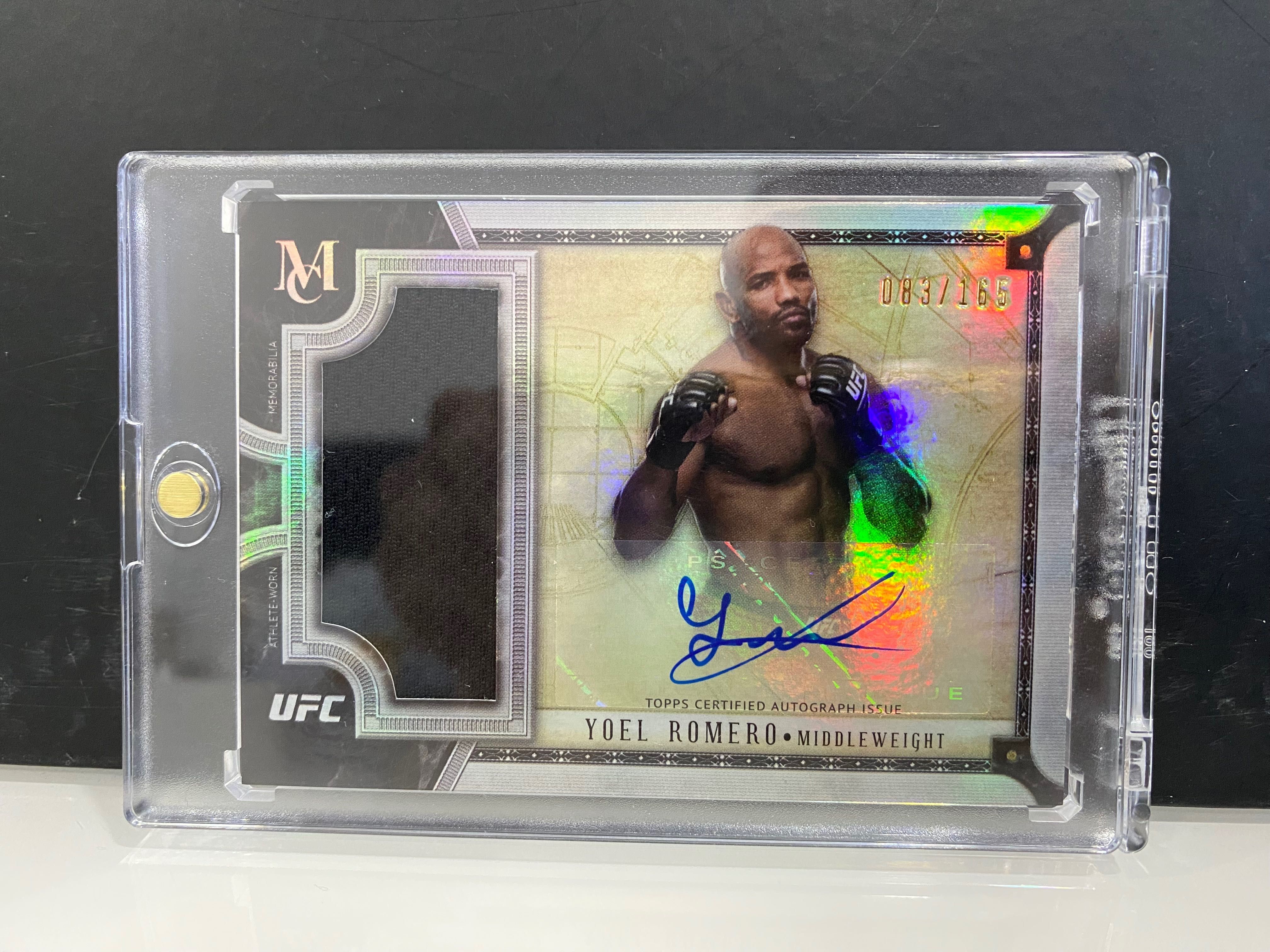 Cartas cromos UFC