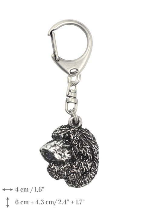 Irlandzki spaniel dowodny brelok posrebrzany Art-Dog