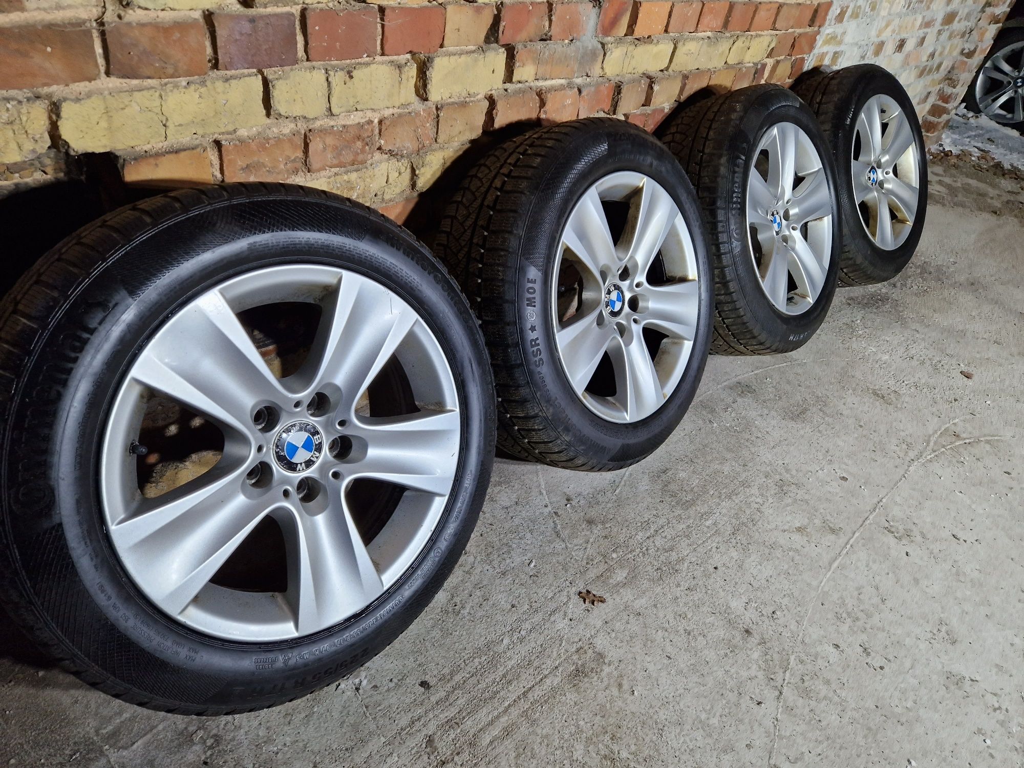 Koła BMW F10 F11 225/55 R17 Continental RunFlat SSR MOE WinterContact