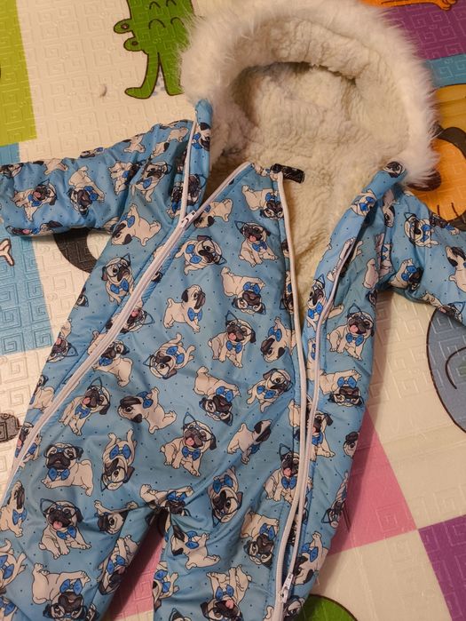 Комбінезон зимовий. Розмір 68-74