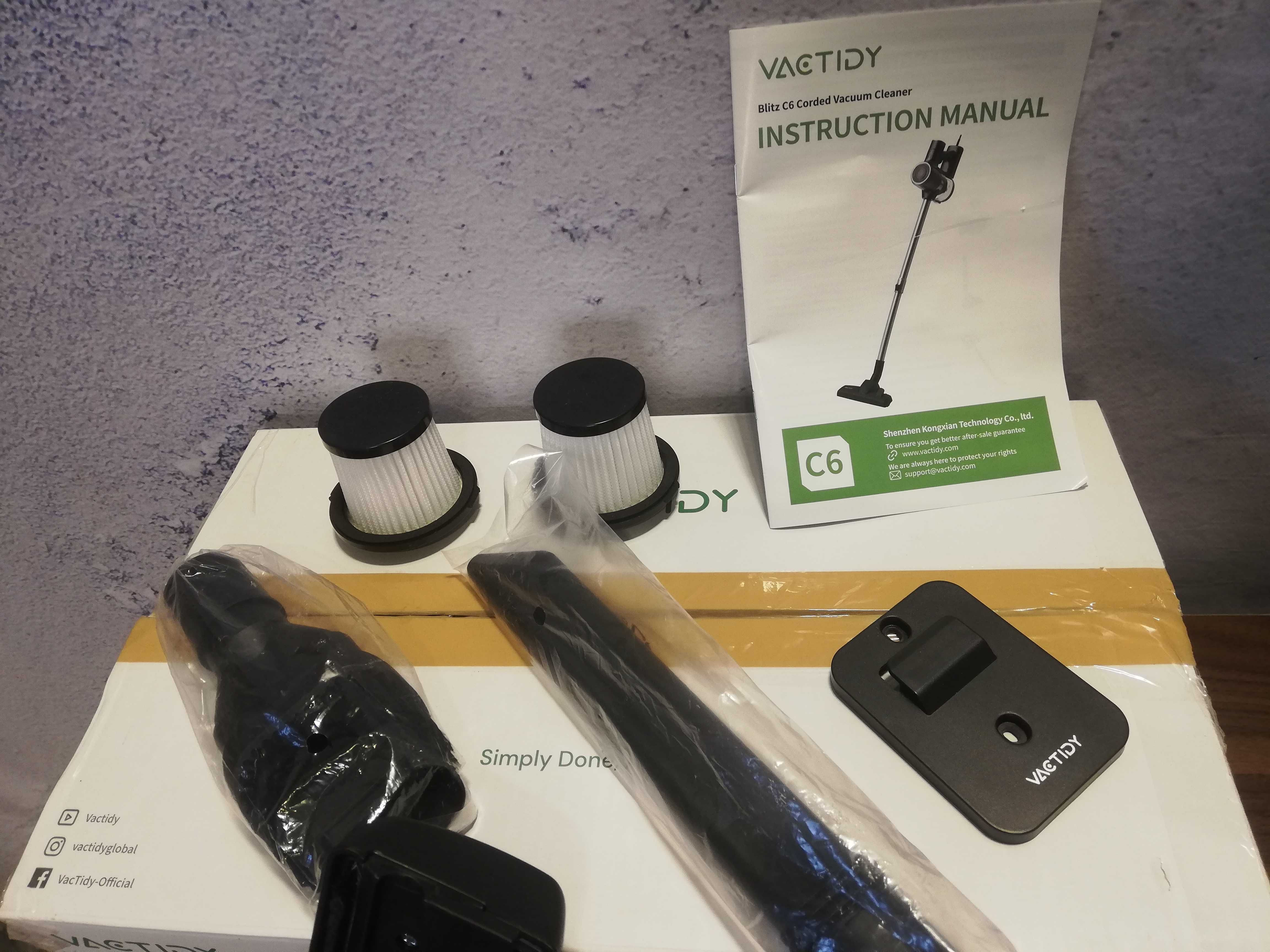 Odkurzacz Pionowy VACTIDY C6