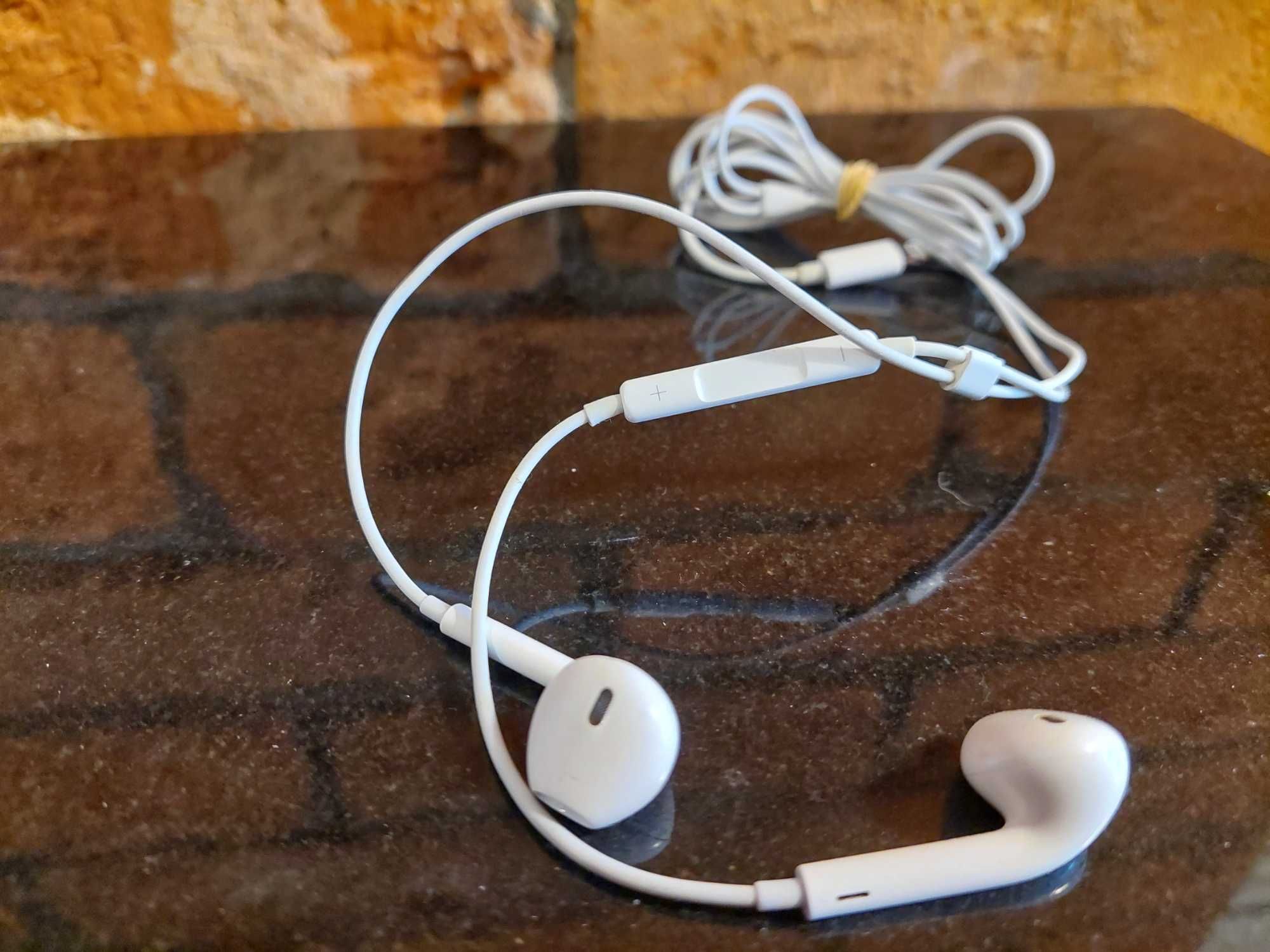 Słuchawki Apple iPhone EarPods Lightning pilot mikrofon orygi jak Nowe