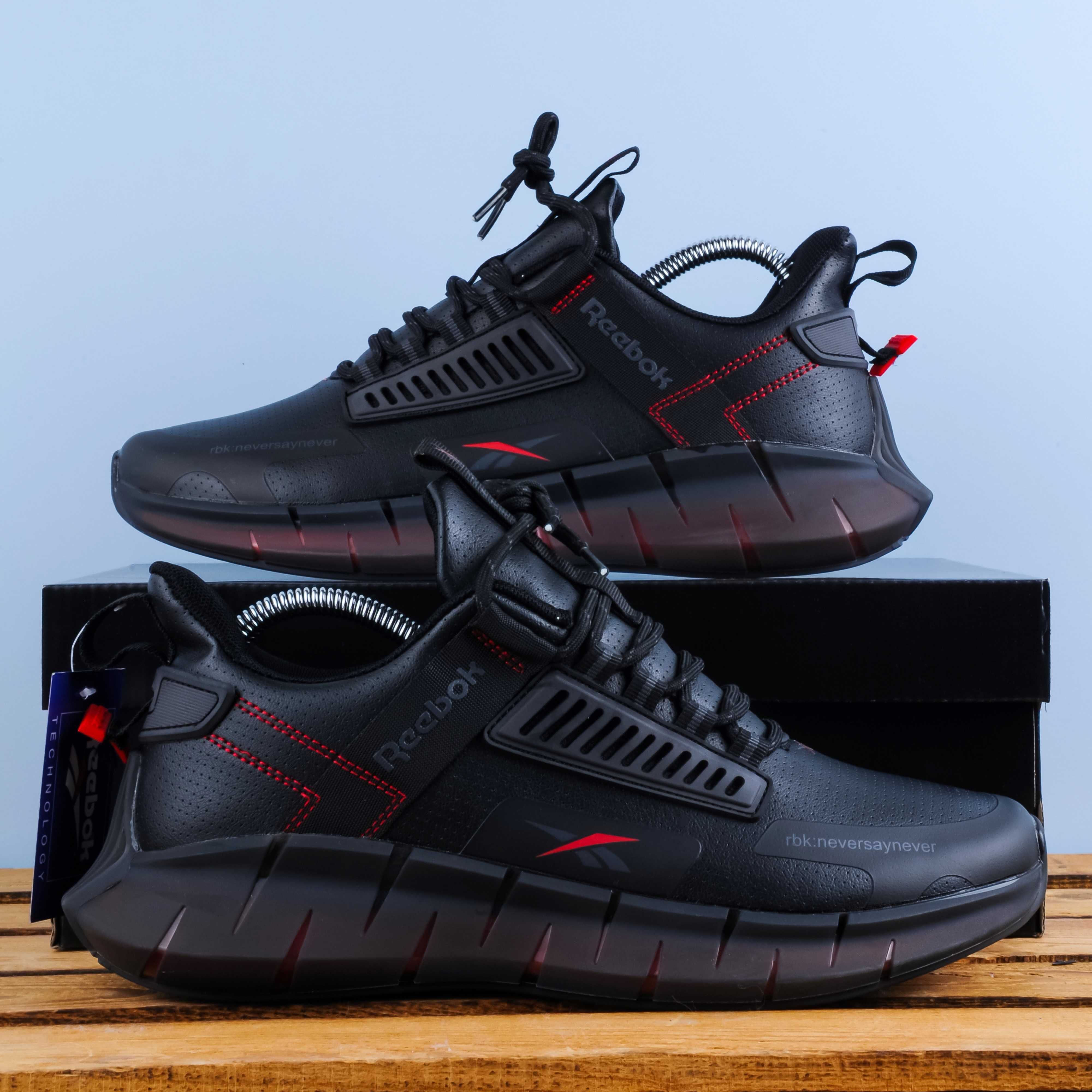 (1739) Чоловічі Кросівки Reebok Zig Kinetica чорні (42-45) рібок