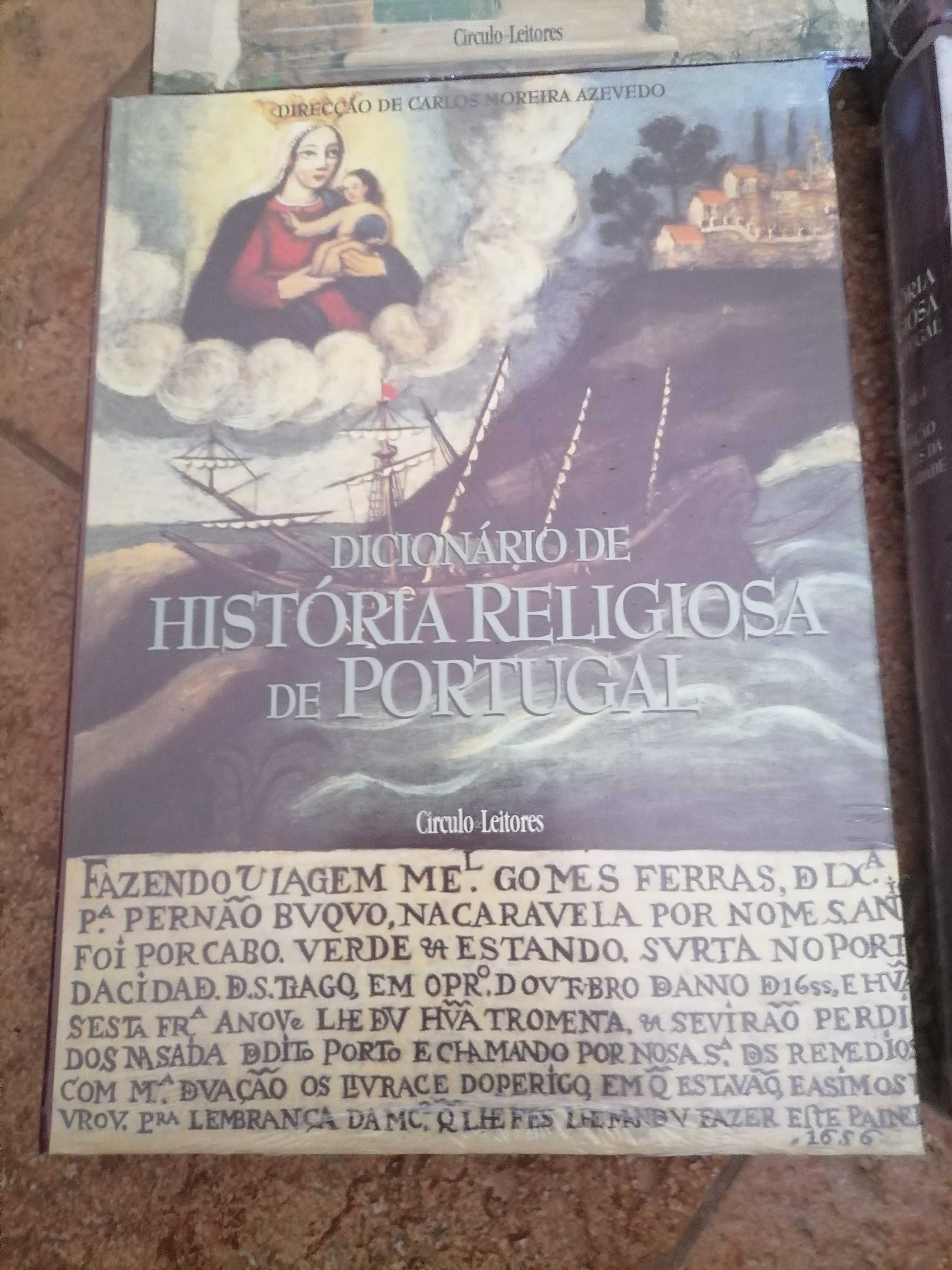 Dicionário de História Religiosa de Portugal 6Pcs