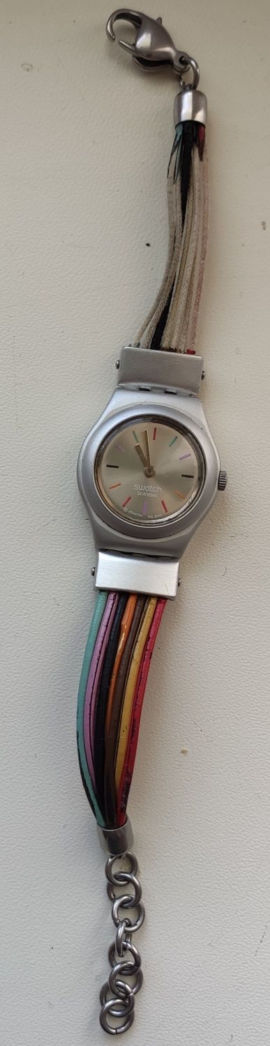 Часы винтажные Swatch Swiss Irony Aluminium Patented YSS1006! Рабочие