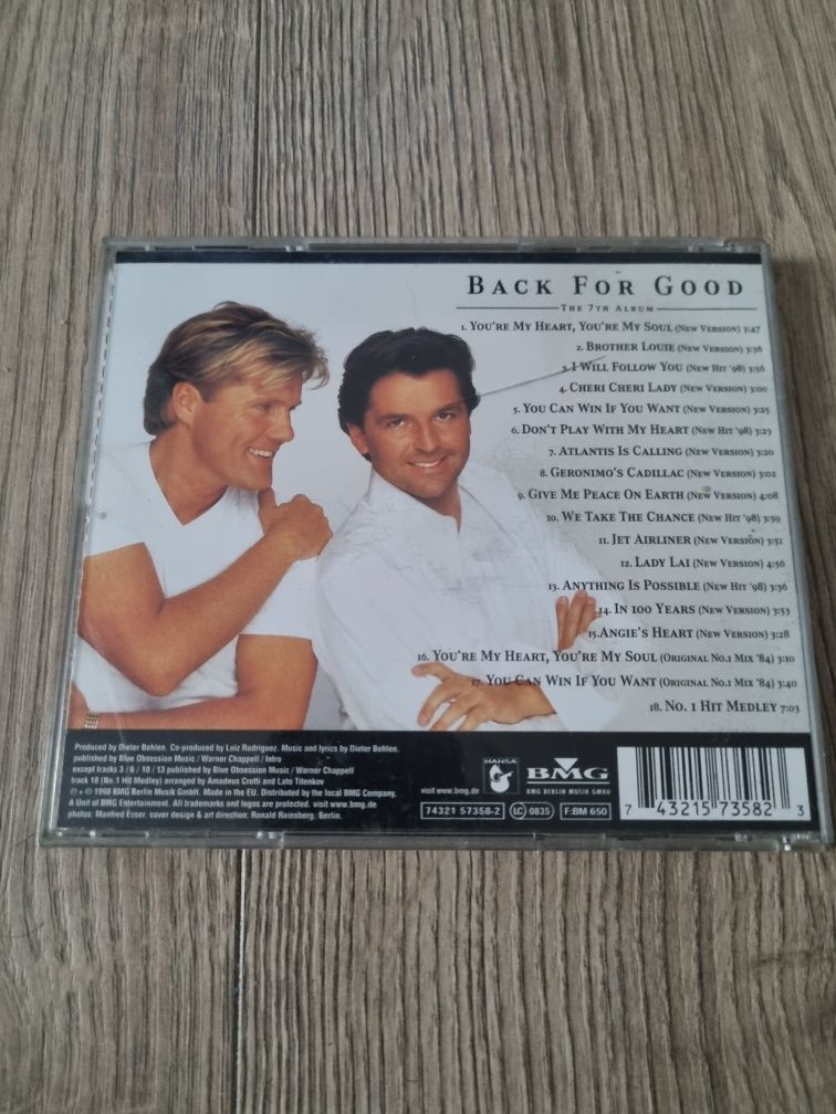 Modern Talking back for good cd [1998)
