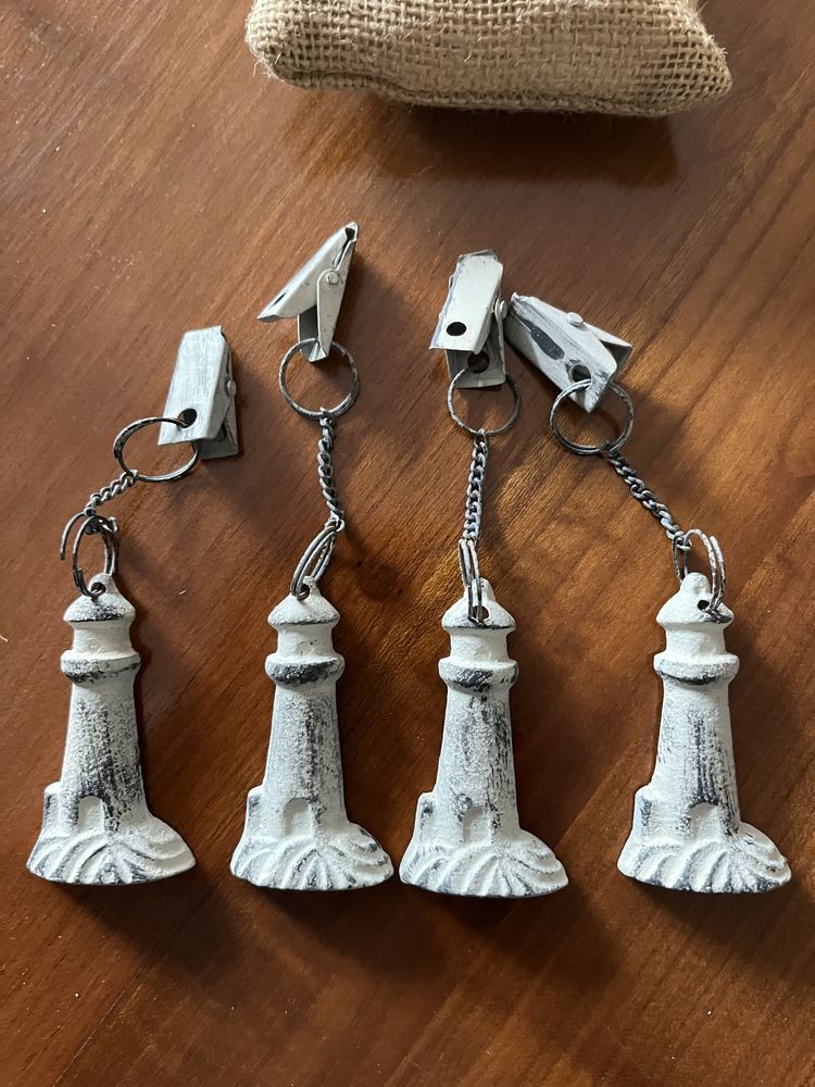 Conjunto de pesos de toalha de mesa