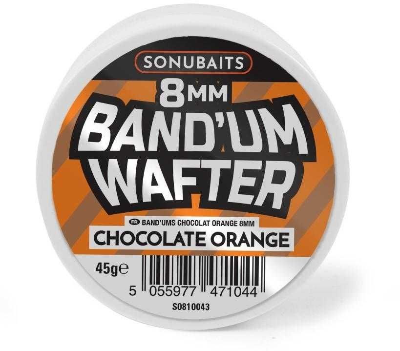 SONUBAITS 8mm Band'um Wafters - Chocolate Orange