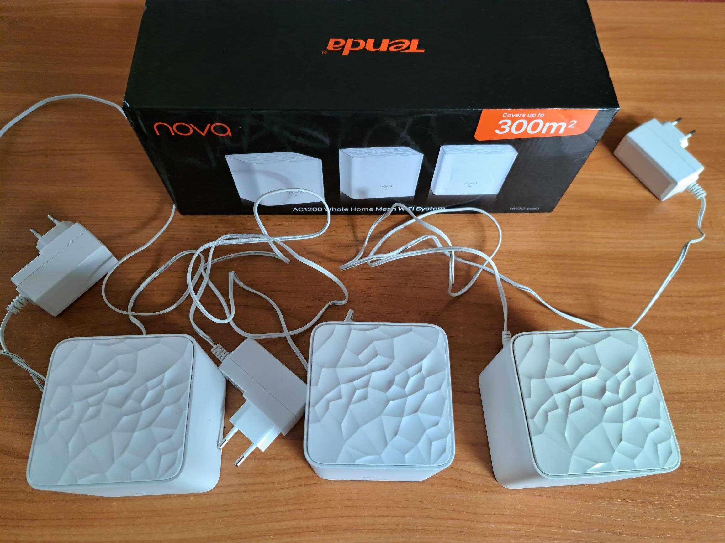 Tenda Nova  AC1200 Mesh WIFI System MW3 (3 - sztuki)