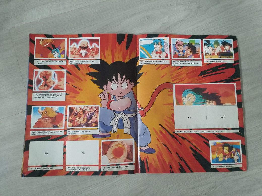 Caderneta Dragon Ball (1986) Panini