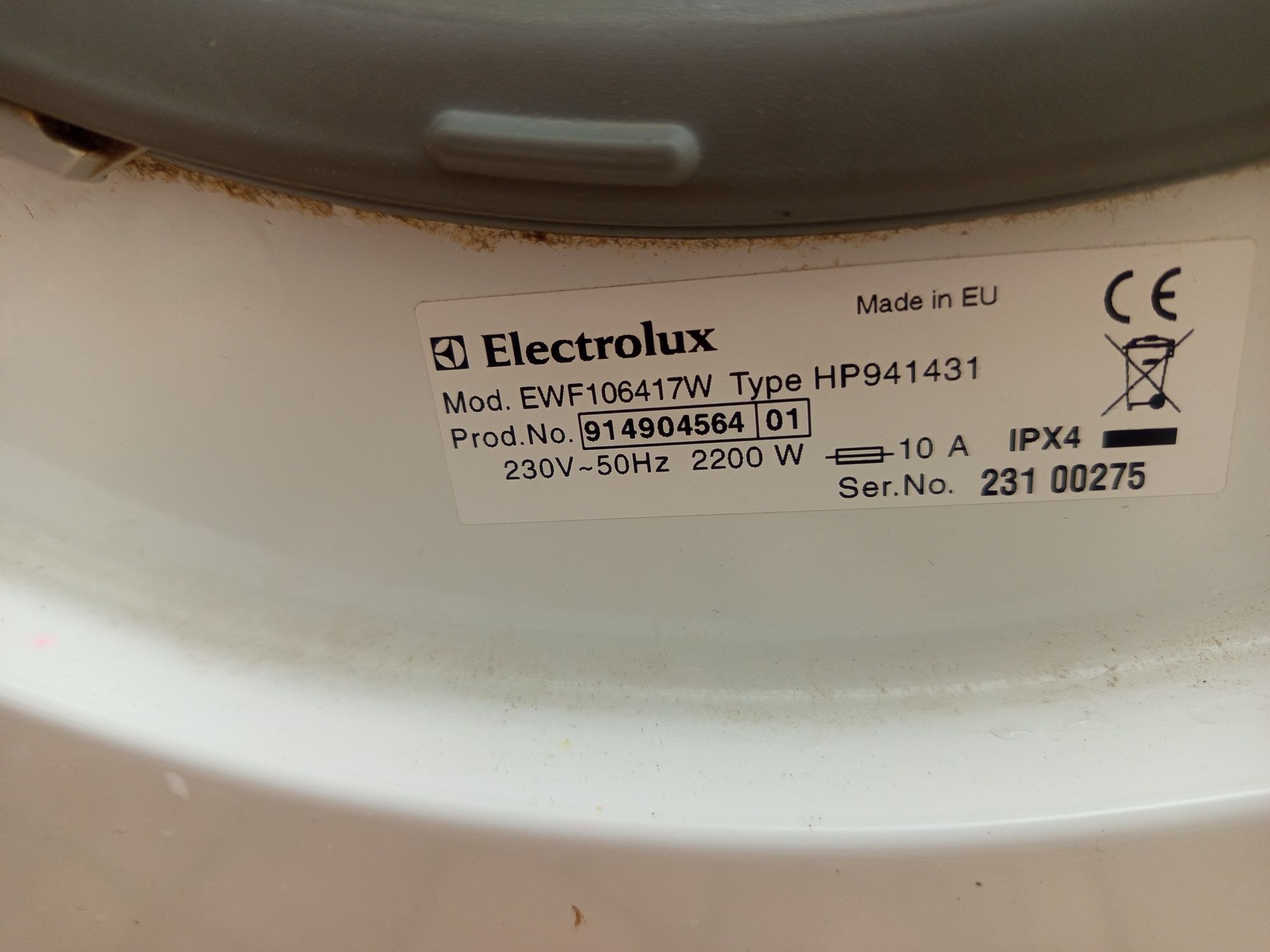 Programator pralki Electrolux EWF106417W