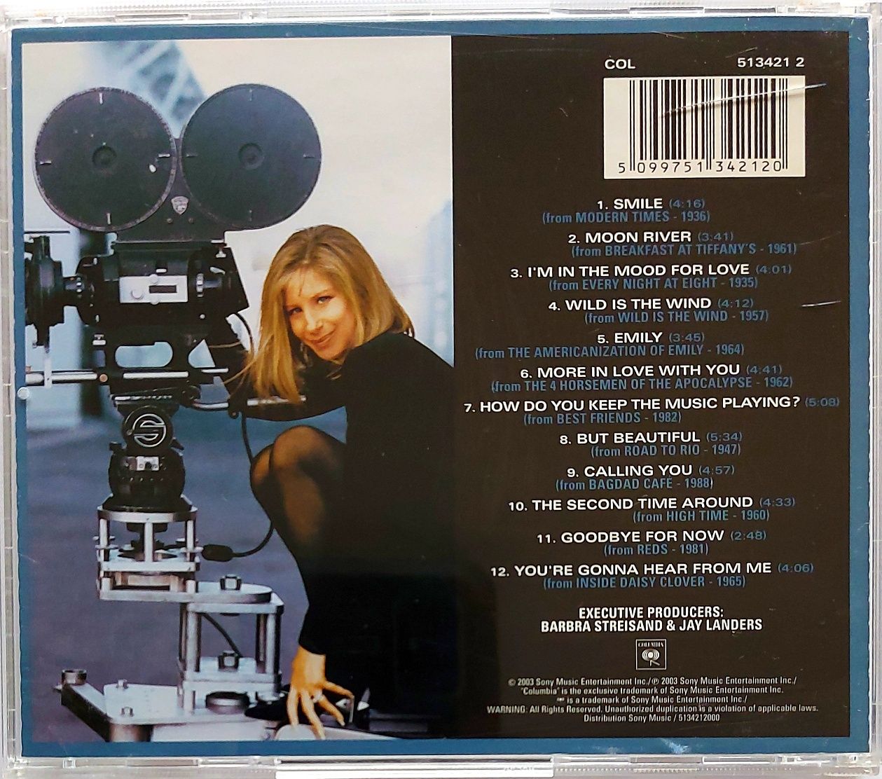 Barbara Streisand The Movie Album 2003r