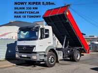 Mercedes-Benz AXOR 1833 330KM KLIMA NOWY Kiper 3 str.  KLIMATYZACJA Nowa Wywrotka Wywrot 5,05m. EURO 5 HAK Mocny Silnik