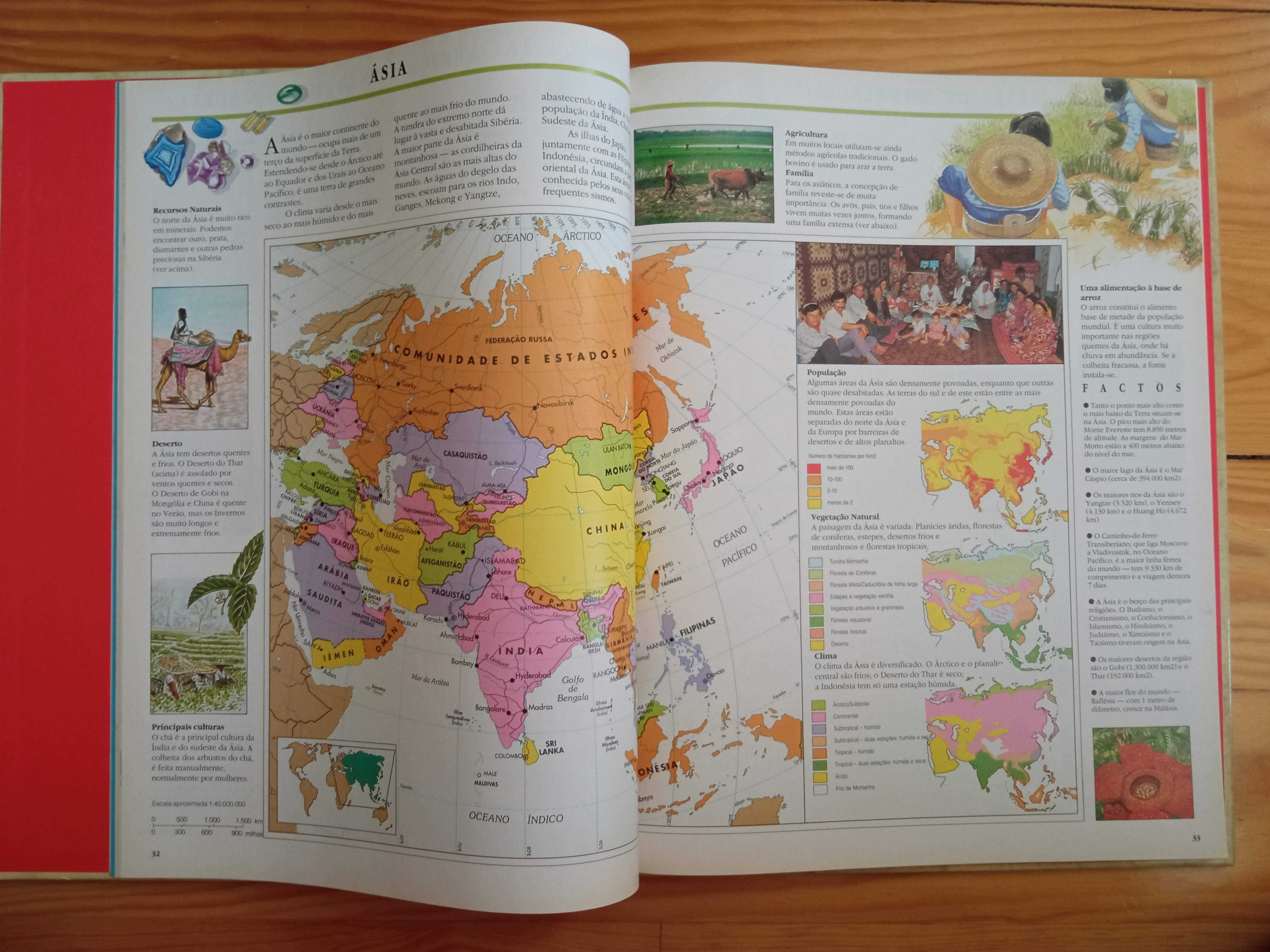 Grande Atlas do Mundo - Atlas Mundial Ilustrado
