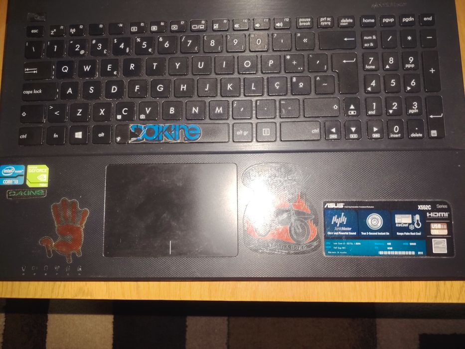 Portátil ASUS X552C