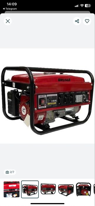 Продам генератор 3kwt на газу