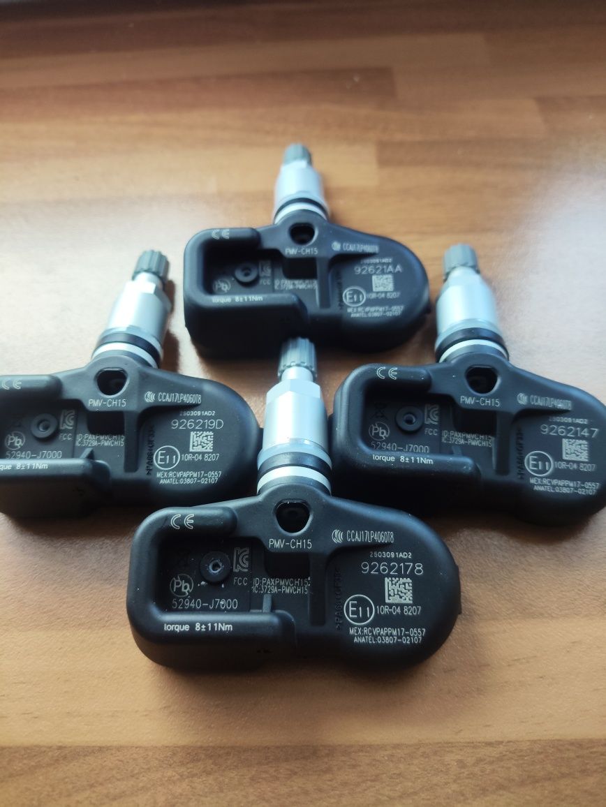 Nowe świeże 2025 4x czujniki ciśnienia tpms kia cee'd pro ceed
