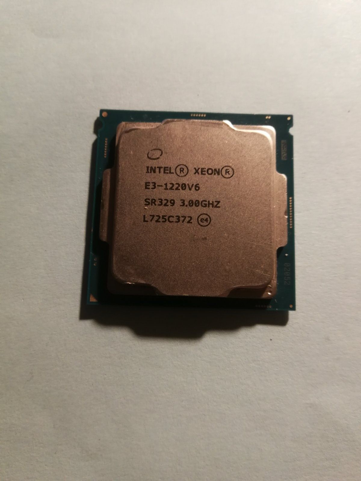 E3-1220v6 Intel Xeon 3.00 ghz процесор socket 1151