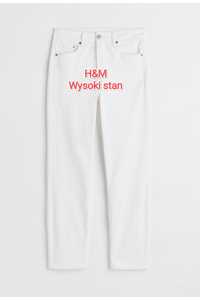 Białe jeansy H&M XS/S