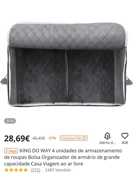 Armazenamento organizador 20 Total