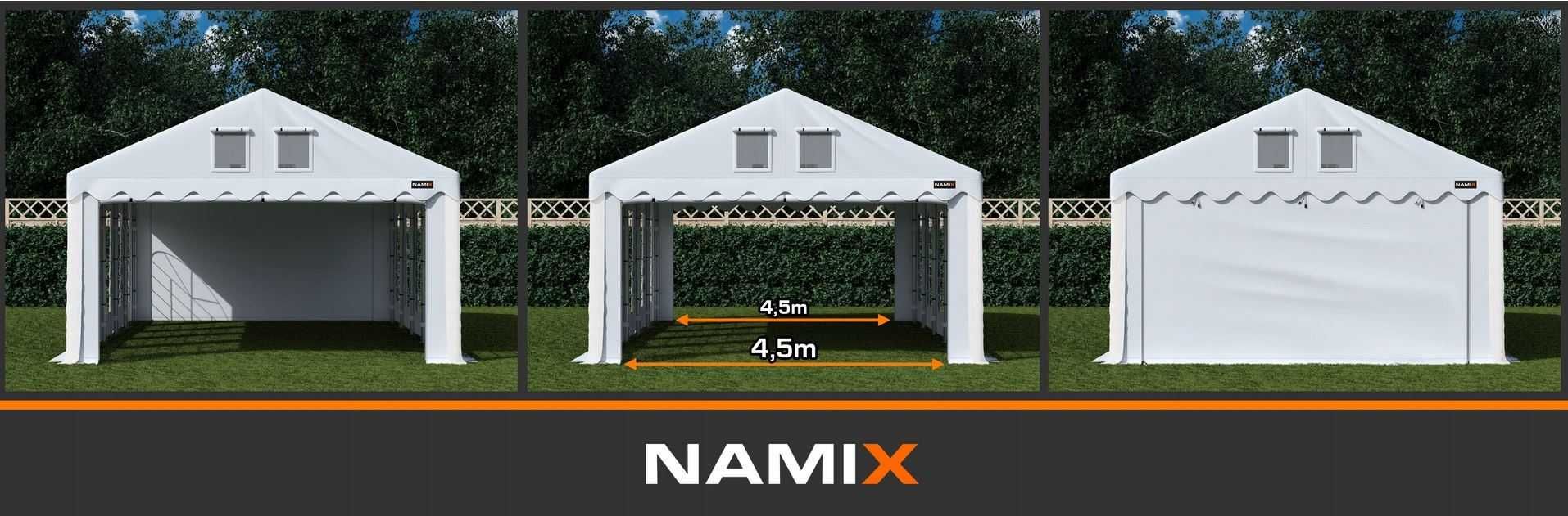 Namiot COMFORT 6x8m HALA PRZEMYSŁOWA magazynowa garaż PVC 560g