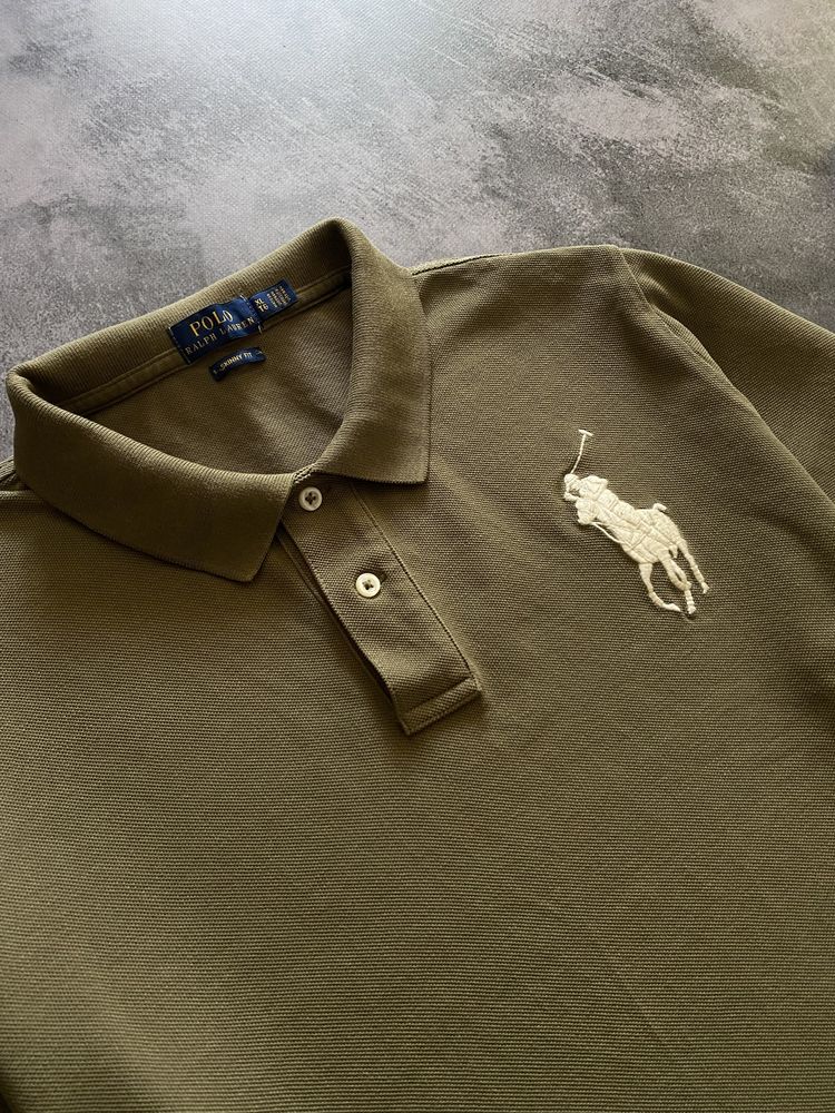 Женское поло футболка Polo by Ralph Lauren big logo оригинал