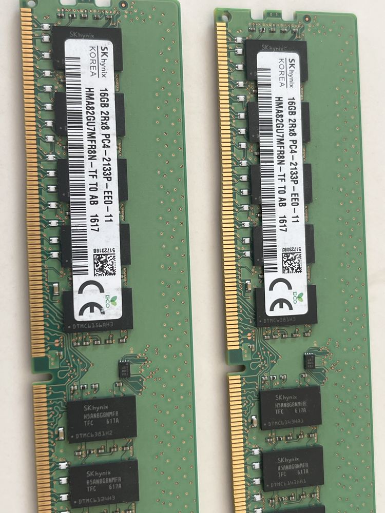 32 GB 2x16GB Pamięć 16GB DDR4 PC-4 2133P  HYNIX
