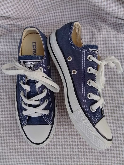 23,5 см (36,5) Converse сині низькі кеди