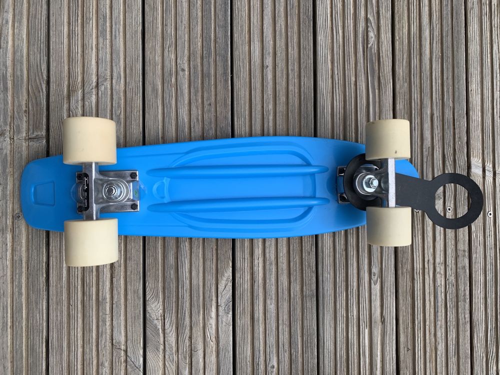 Skate Junior Plastic Blue Oxelo