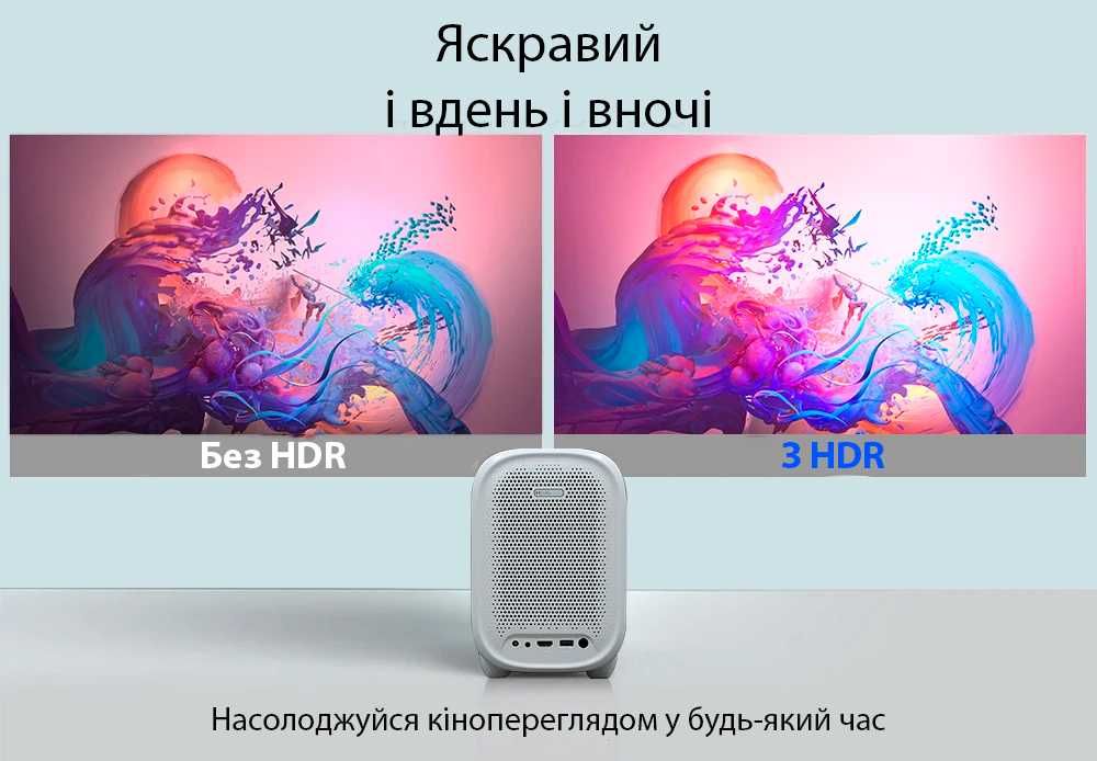 LED Full HD проектор ZEEMR Q1 Pro (White) (*У наявності*) (ЗНИЖКА 17%)