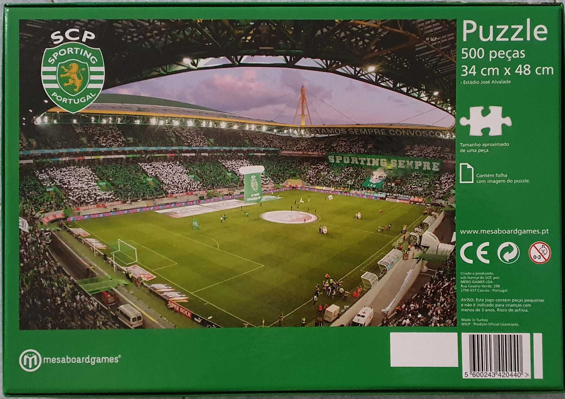 Puzzle Sporting SCP 500 peças