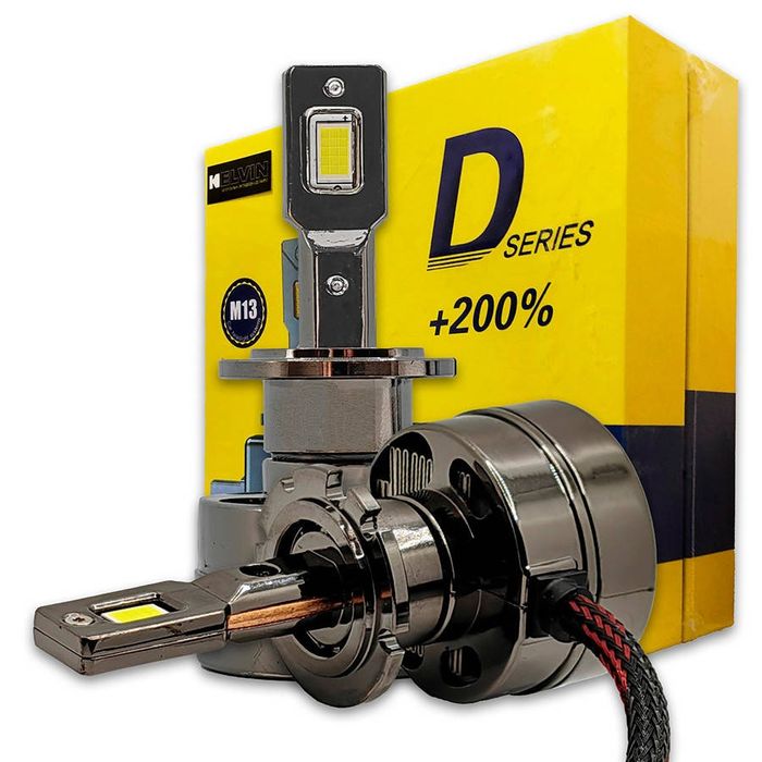 Світлодіодні LED лампи D2S KELVIN 65W 8000Lm 6000K Лед замість ксенону