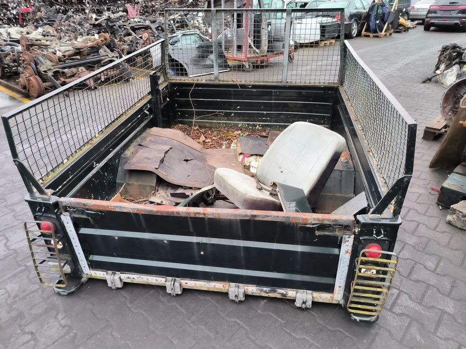 Skrzynka skrzynia Ładunkowa paka Land Rover Defender 110 Pickup szerokość 165 długość 2m zdrowa zabudowa