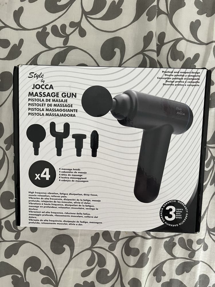 Pistola de Massagem Style by Jocca – Como Nova, 6 Níveis