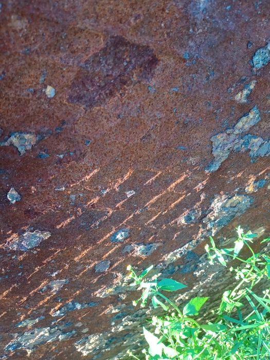 Blacha ryflowana romb rombek 4 5 mm czarna 2m na 1m 1 szt