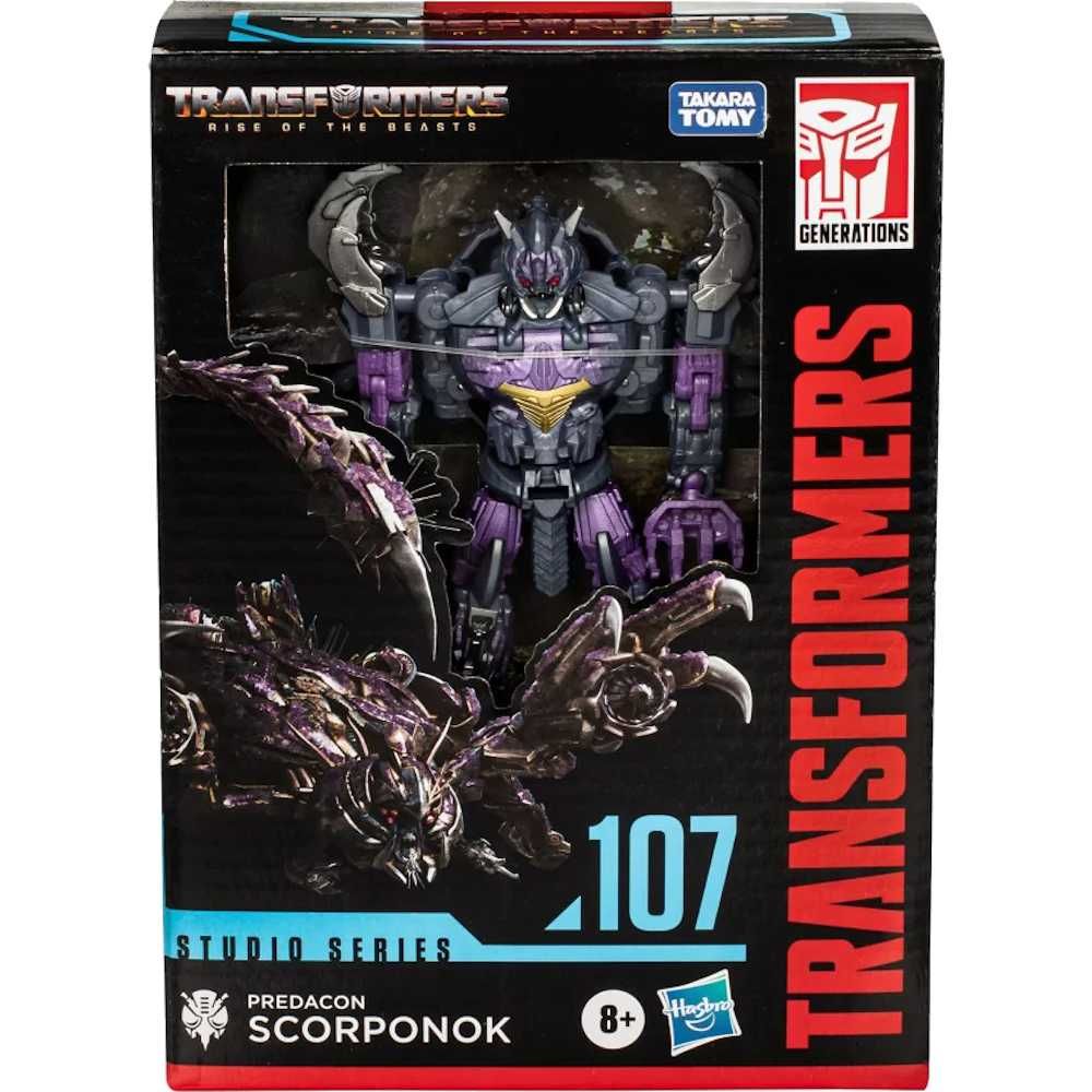 Transformers Rise Of The Beasts Studio Series Predacon Scorponok 107