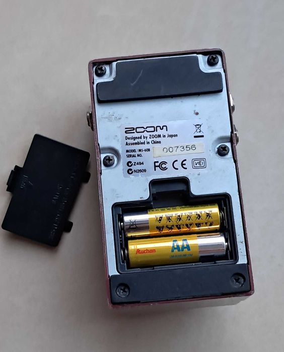 Pedal de efeitos  Zoom MS 60B Baixo