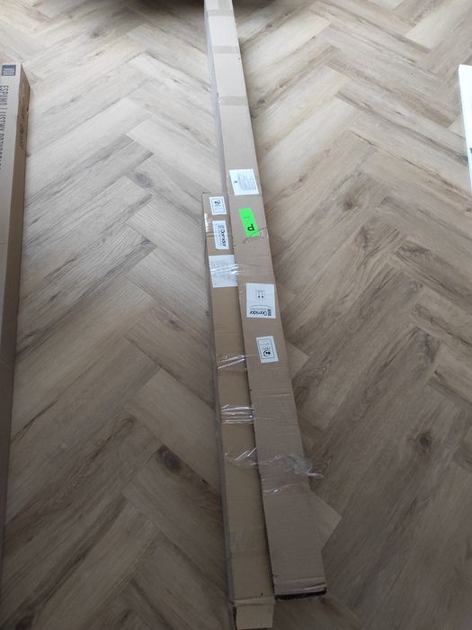 Ościeżnica regulowana 100-140 biała prawa domidor