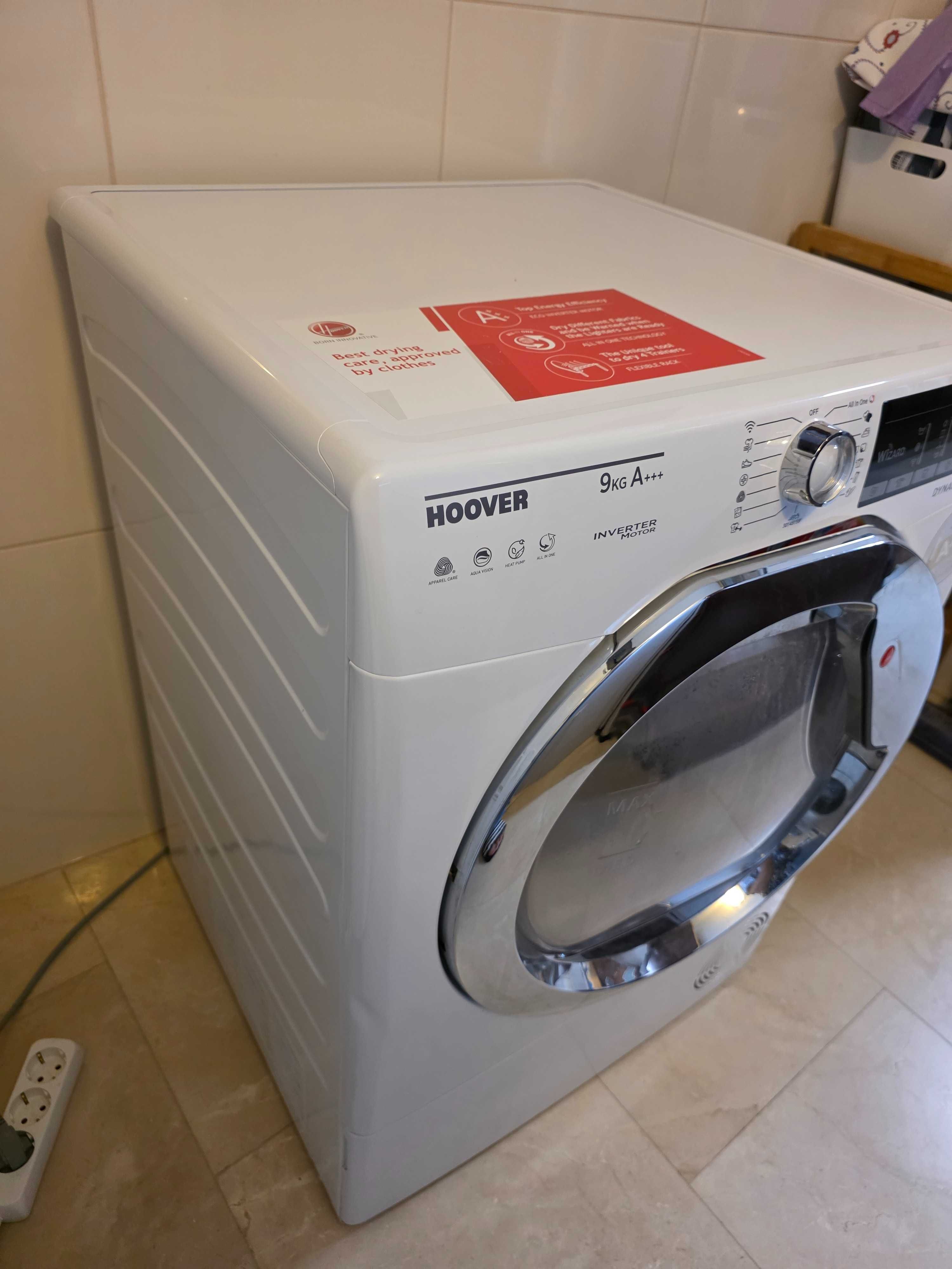 Máquina de secar Hoover 9Kg A+++ - Excelente Estado