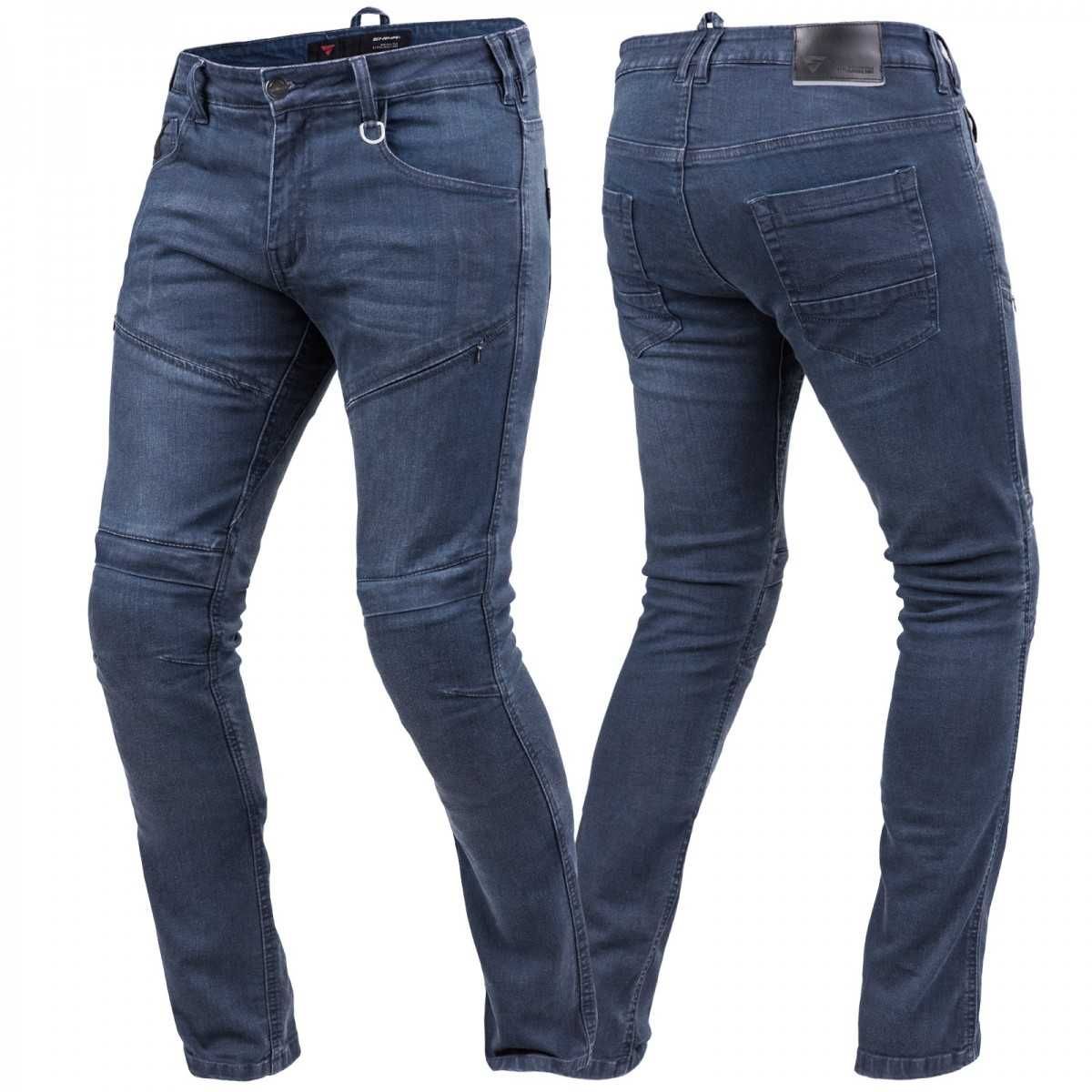 Spodnie męskie jeansy motocyklowe GRAVEL 3.0 SHIMA