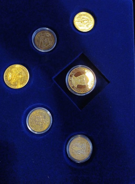 Monety i banknoty zestawy