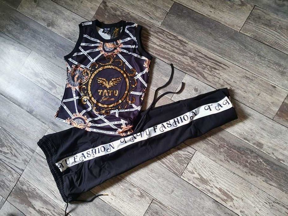 Komplet dresowy na letnie dni z Nowej kolekcji tureckiej firmy T.A.T.U