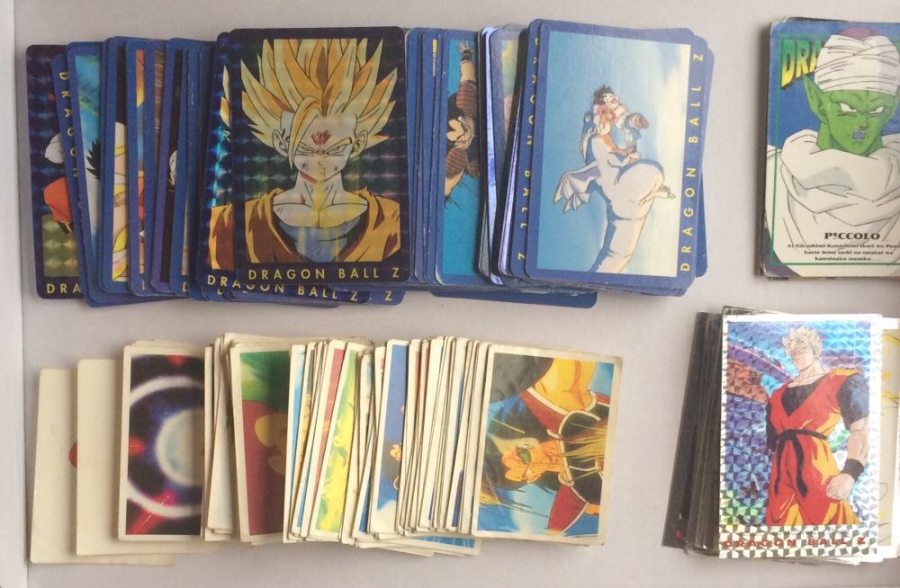 Dragon ball cromos e cartas