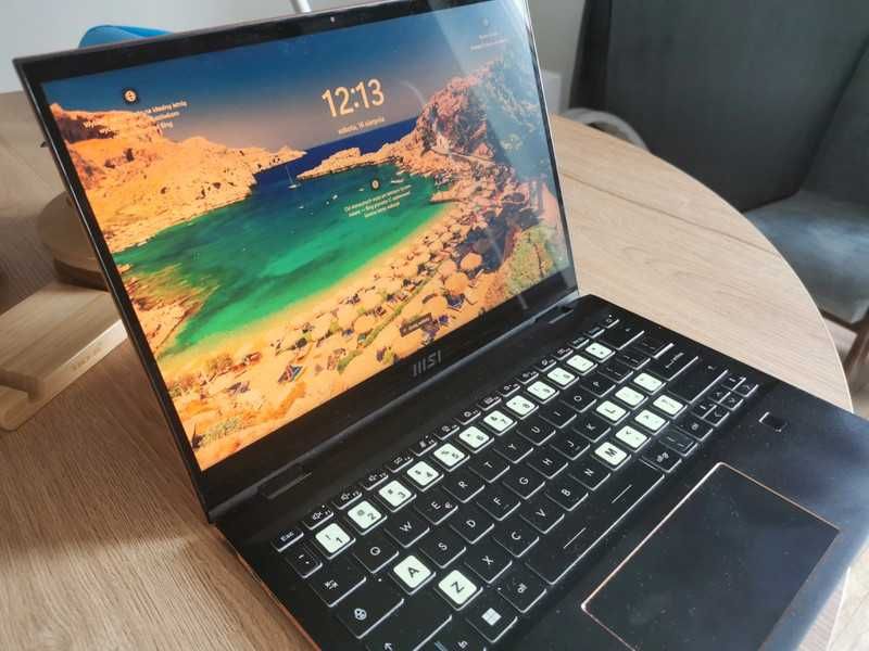 Ultrabook laptop MSI Summit E13 Flip Evo A12MT 13,6 cali 13" dotykowy