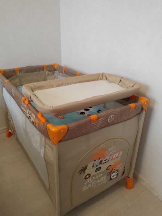 Манеж-кроватка Bertoni Nanny з матрацом