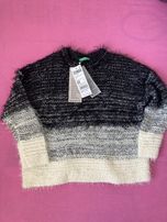 Sweter Benetton XS 4-5 lat nowy